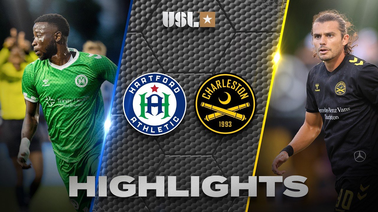 Hartford Athletic 1 - 1 Charleston Battery — Full Highlights