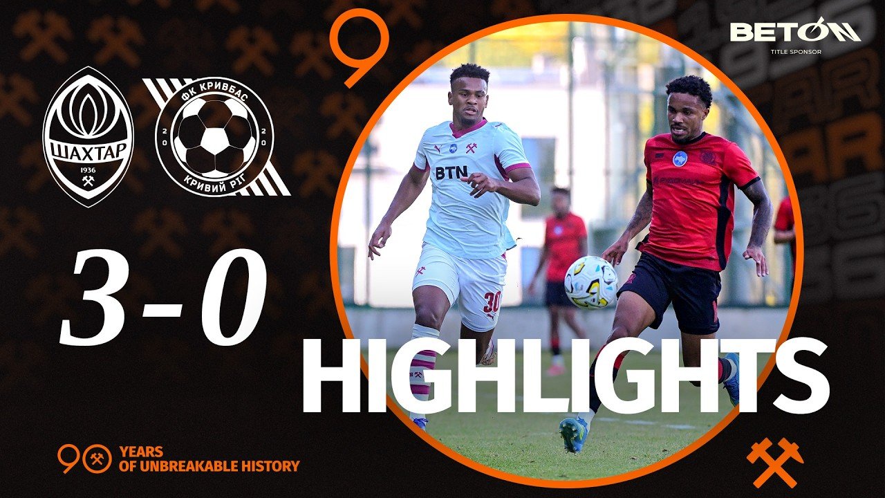 Shakhtar 3 - 0 Kryvbas — Full Highlights