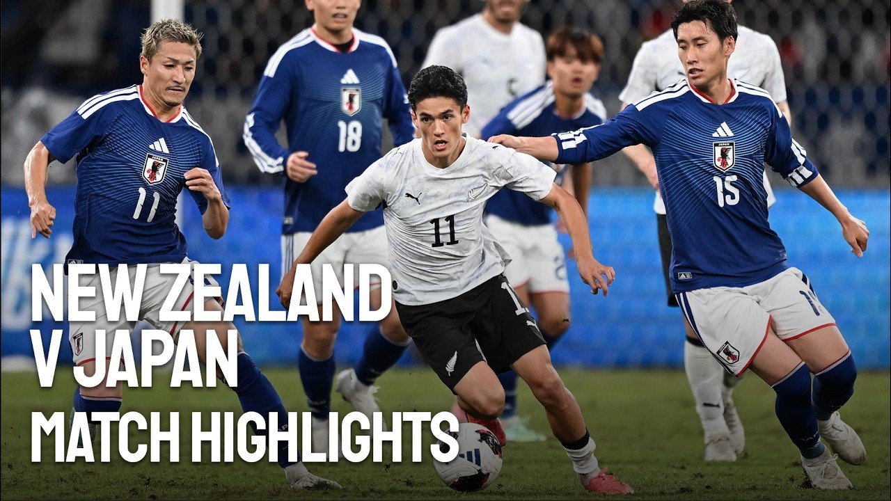 Japan 2 - 1 New Zealand — Full Highlights