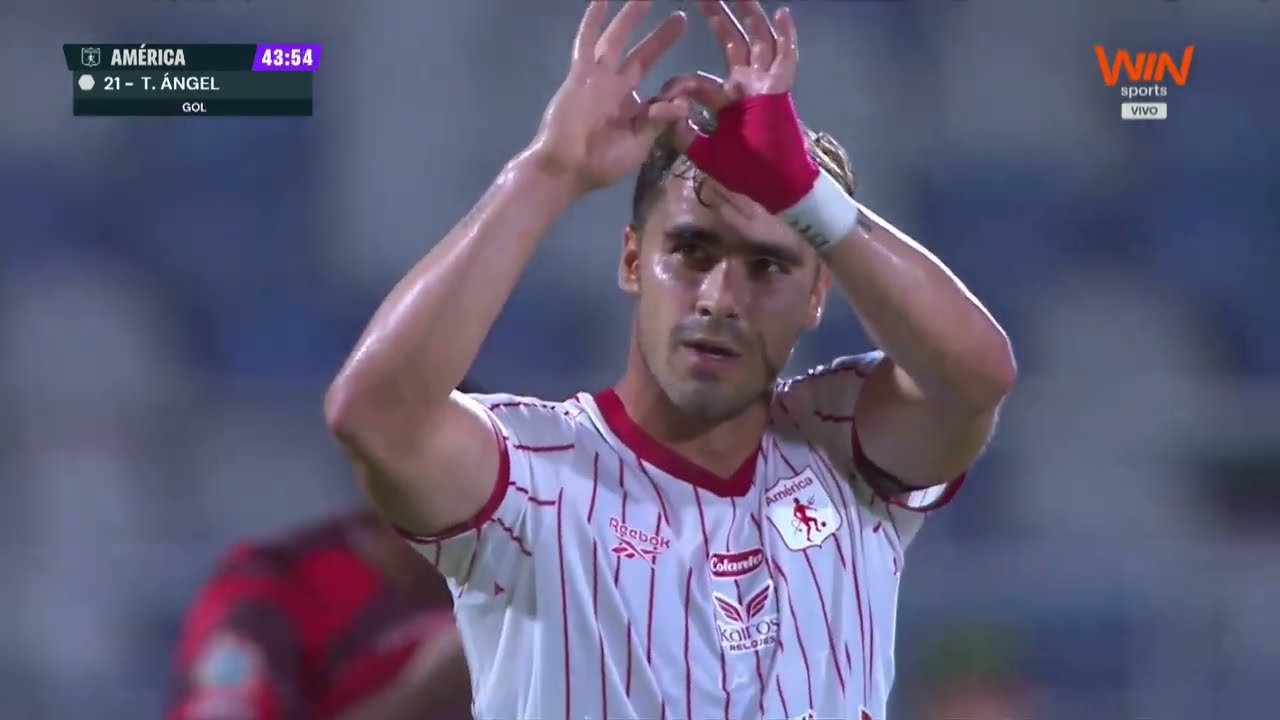 Barranquilla FC 0 - 2 América — 43' Tomás Ángel