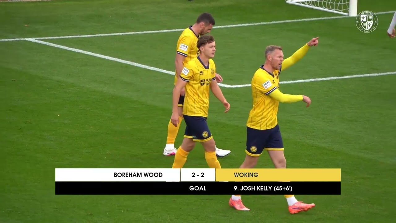 Boreham Wood 3-2 Woking