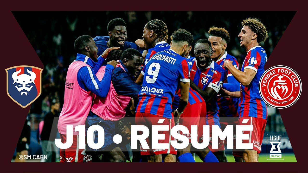SM Caen 2 - 1 La Roche — Full Highlights