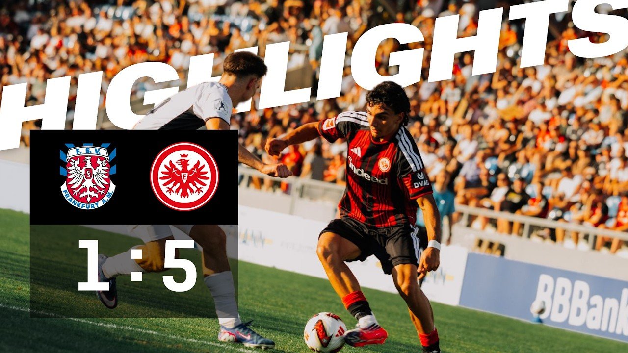 FSV Frankfurt 1 - 5 Frankfurt — Full Highlights
