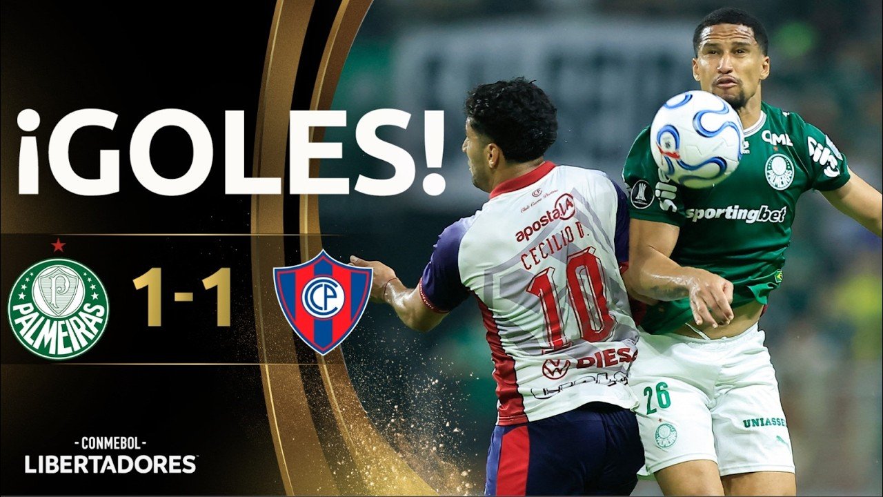 Palmeiras 1 - 1 Cerro Porteño — All Goals