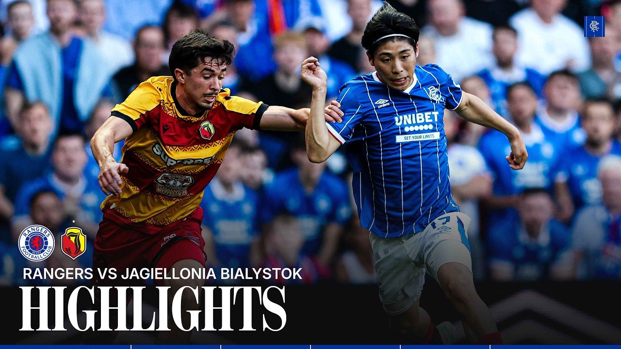 Rangers 1 - 1 Jagiellonia — Full Highlights