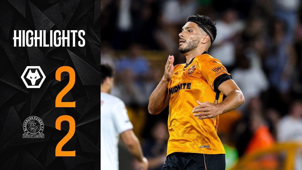 Wolverhampton 2-2 Blackburn Rovers — Full Highlights