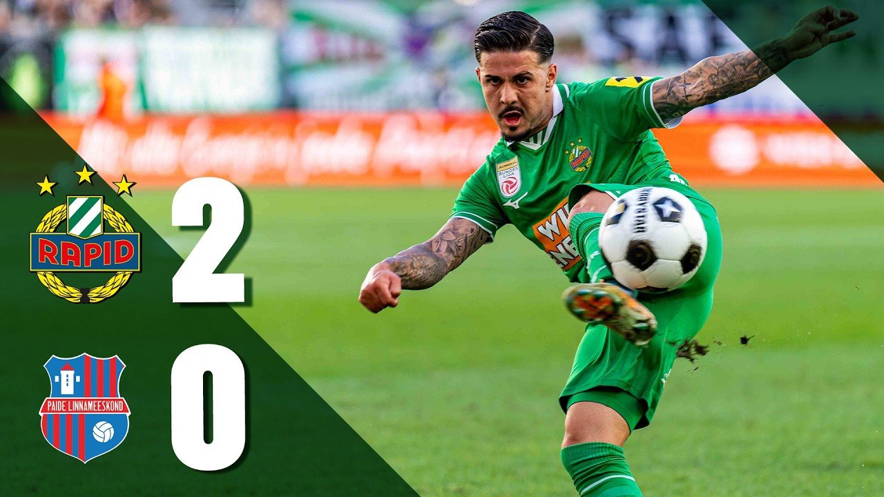 Rapid 2 - 0 Paide — Full Highlights