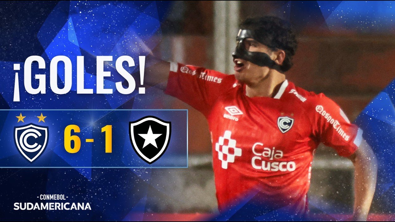 Cienciano 6 - 1 Botafogo — All Goals