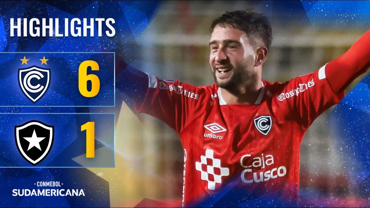 Cienciano 6 - 1 Botafogo — Full Highlights