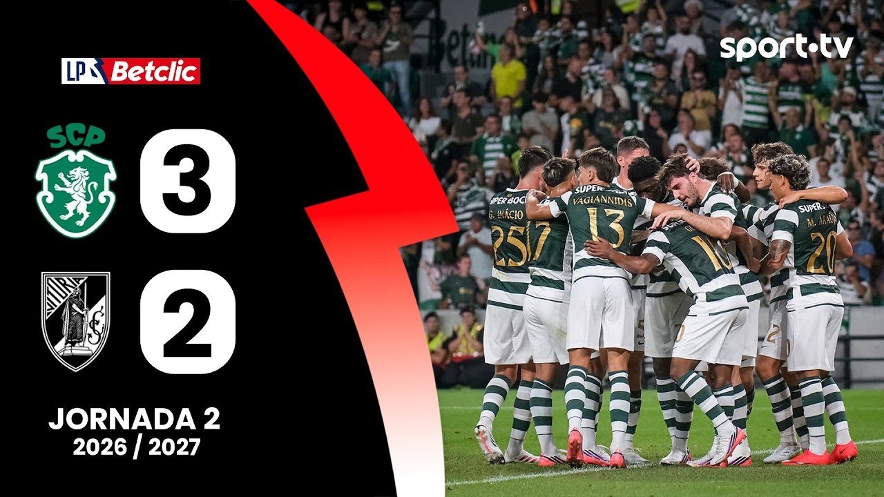 Sporting Holds Off Vitória Fightback in Five-Goal Opener