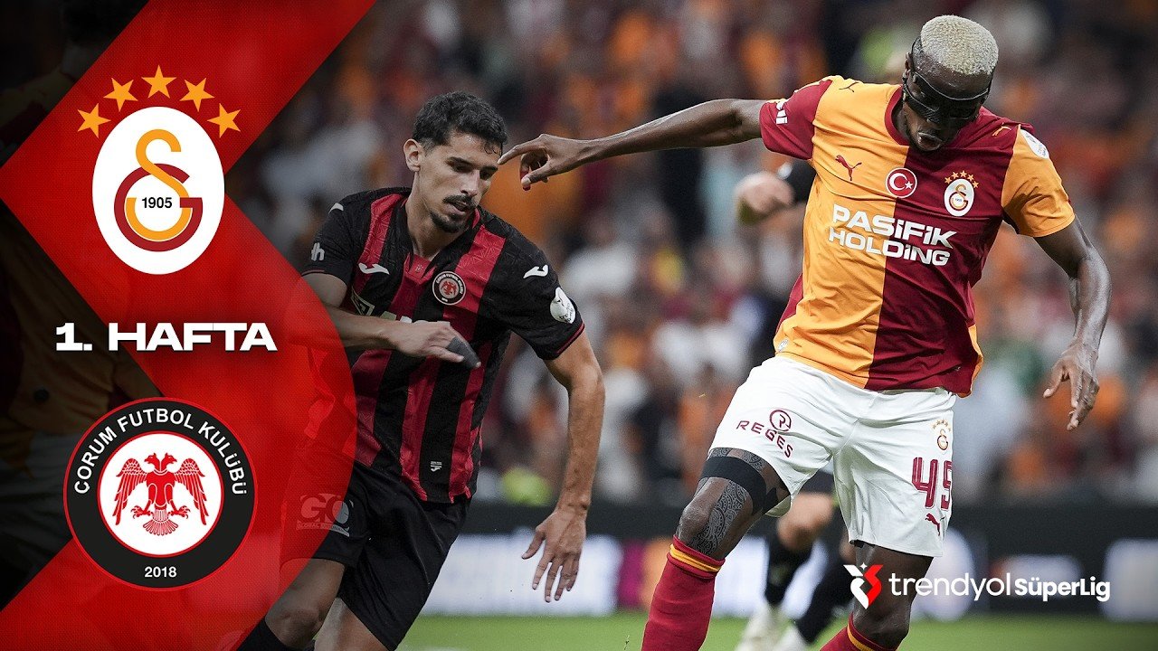Galatasaray 2 - 2 Çorum — Full Highlights