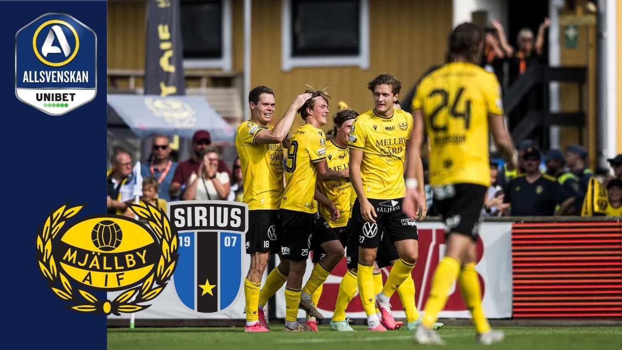 Mjällby 4 - 3 Sirius — Full Highlights