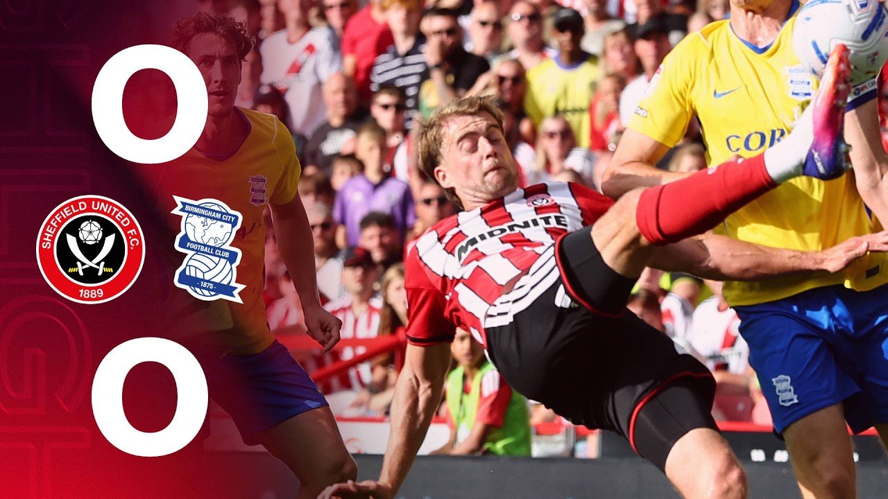 Sheffield United 0-0 Birmingham City — Full Highlights