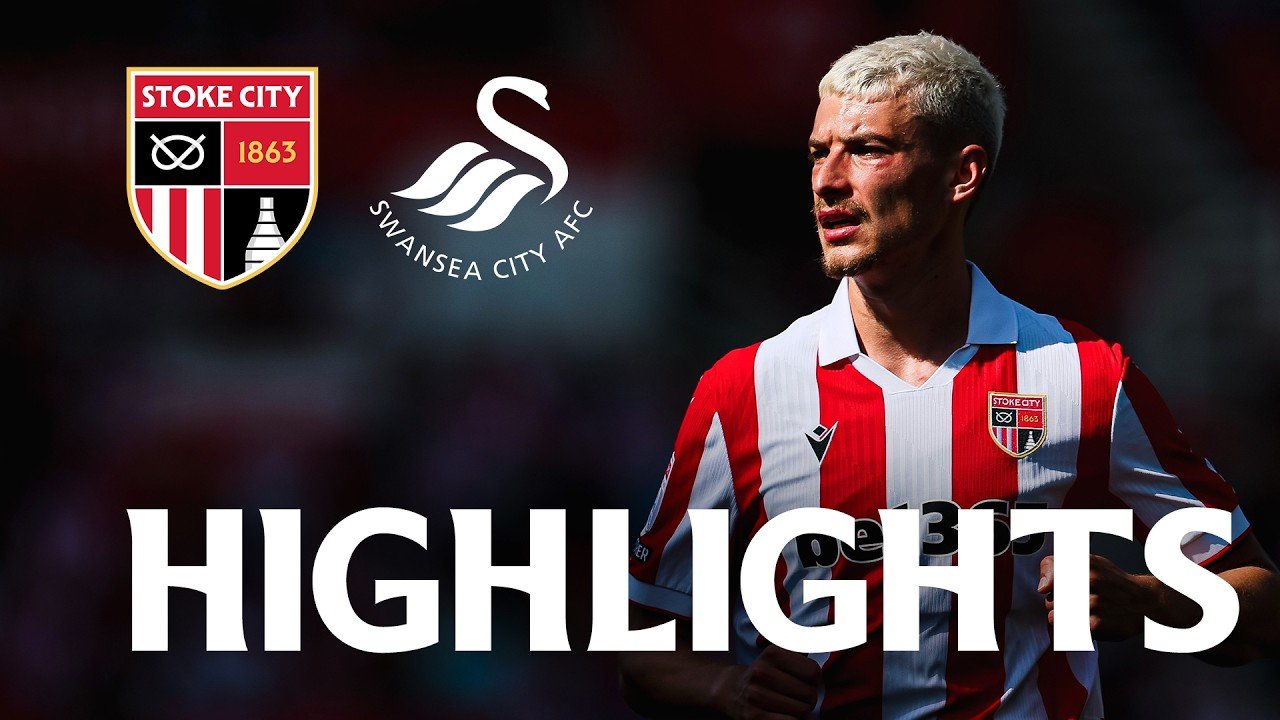 Stoke City 1-2 Swansea City — Full Highlights