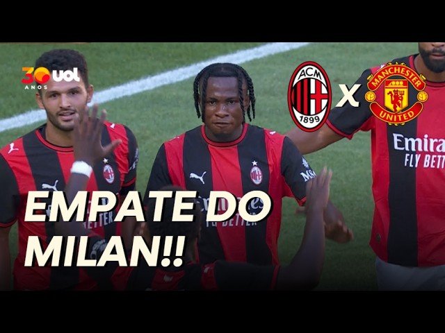 Milan 1 - 1 Man Utd — 37' Samuel Chukwueze