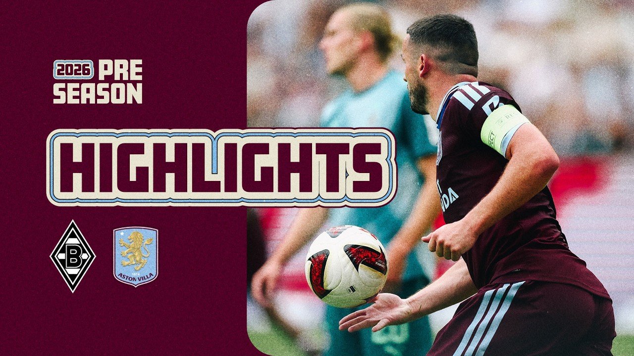 M'gladbach 2 - 1 Aston Villa — Full Highlights