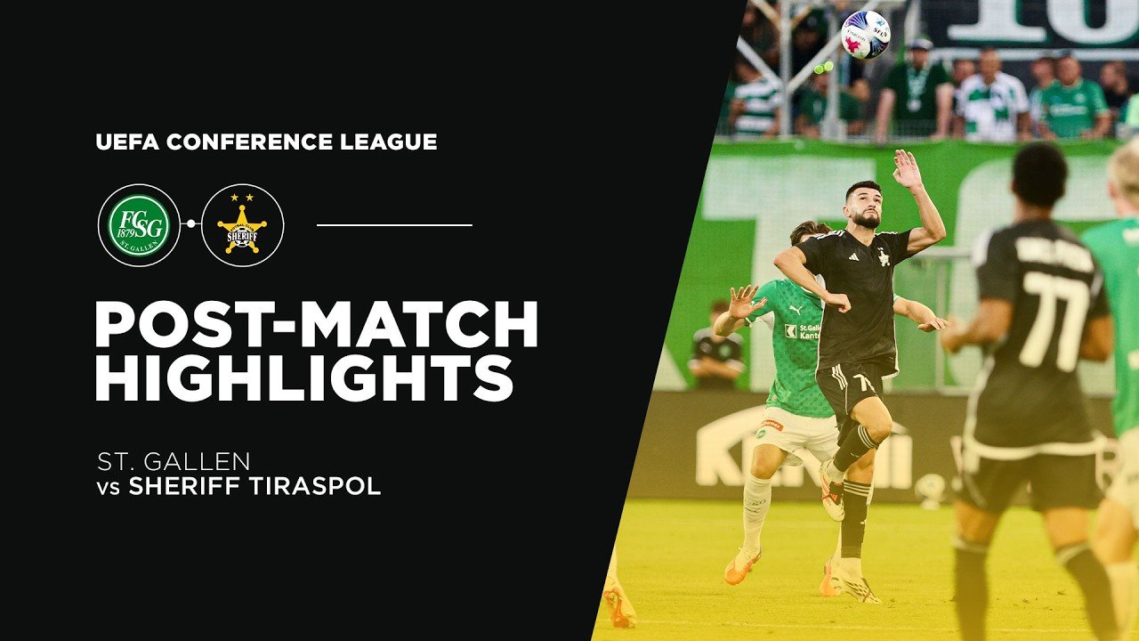 St. Gallen 5 - 1 Sheriff — Full Highlights