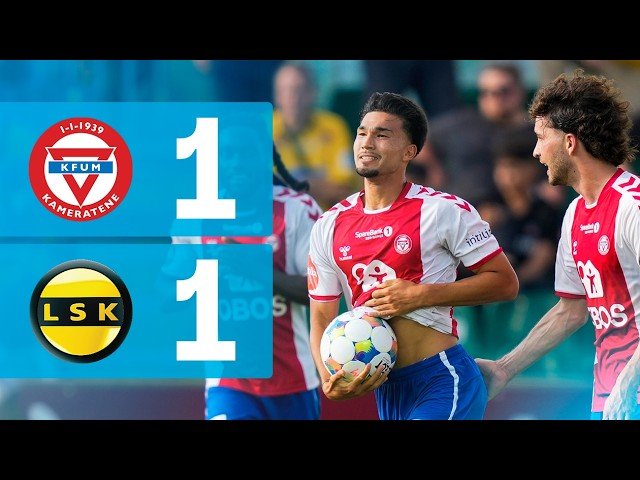 KFUM Oslo 1-1 Lillestrøm SK — Full Highlights