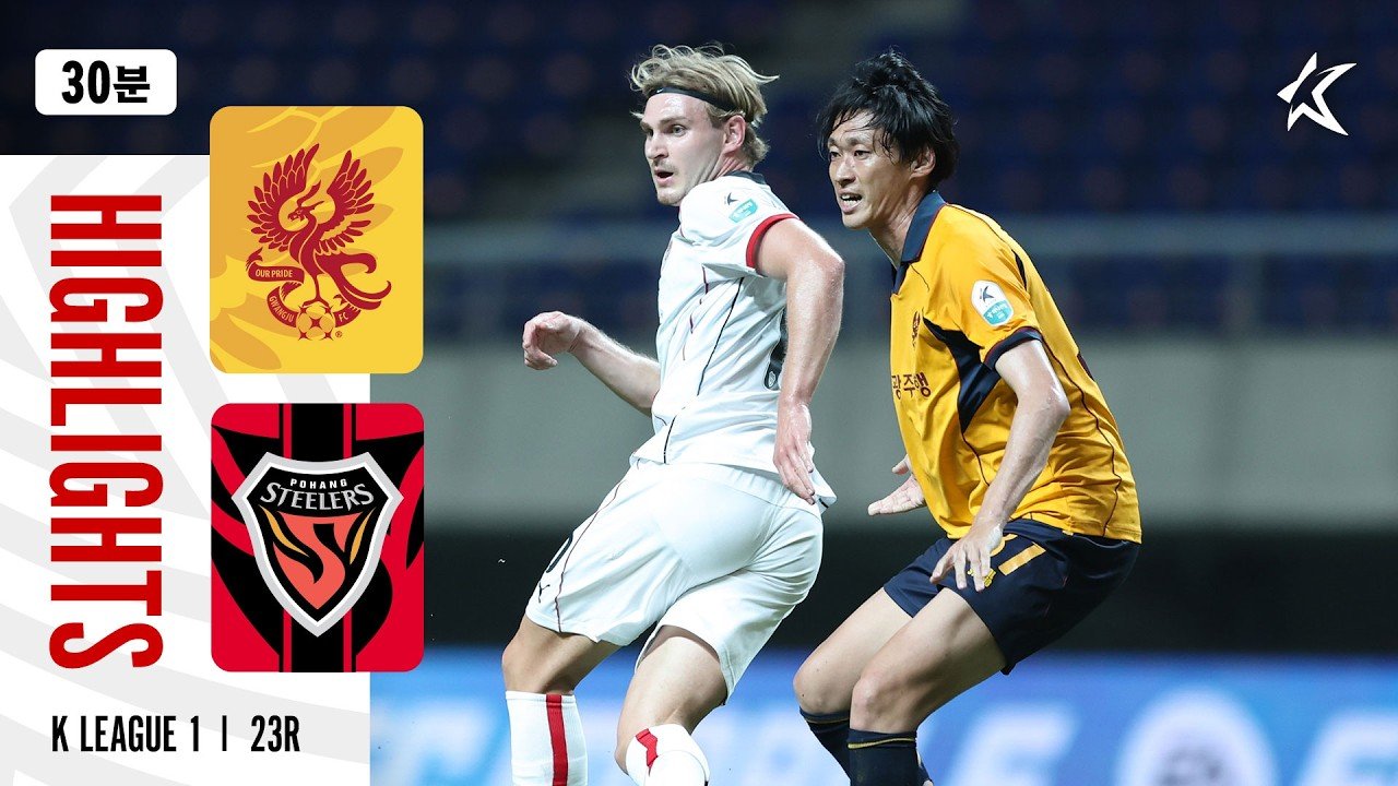 Gwangju 1 - 2 Pohang Steelers — Full Highlights