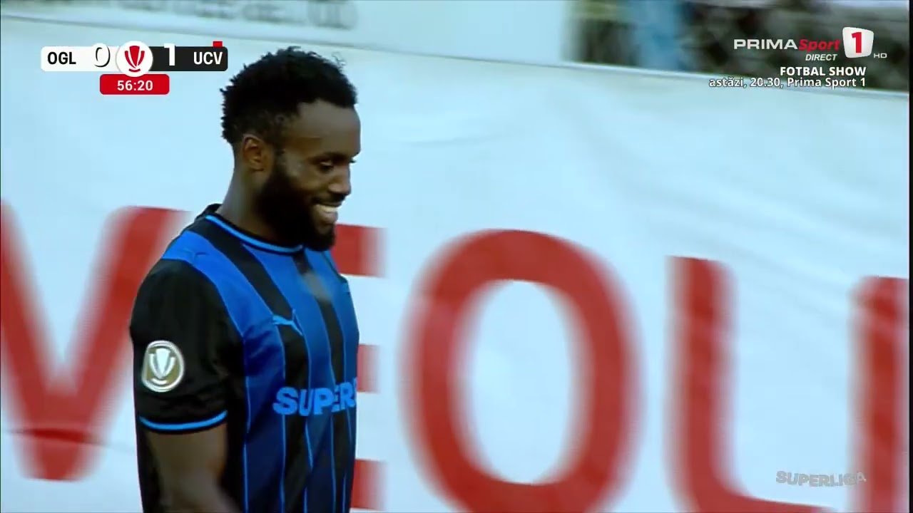 Oțelul Galați 0 - 1 U. Craiova — 56' Monday Etim