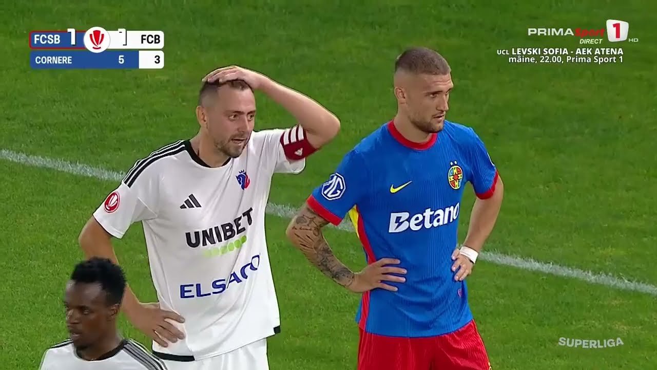 FCSB 1 - 1 Botoșani — 36' Andrei Dumiter