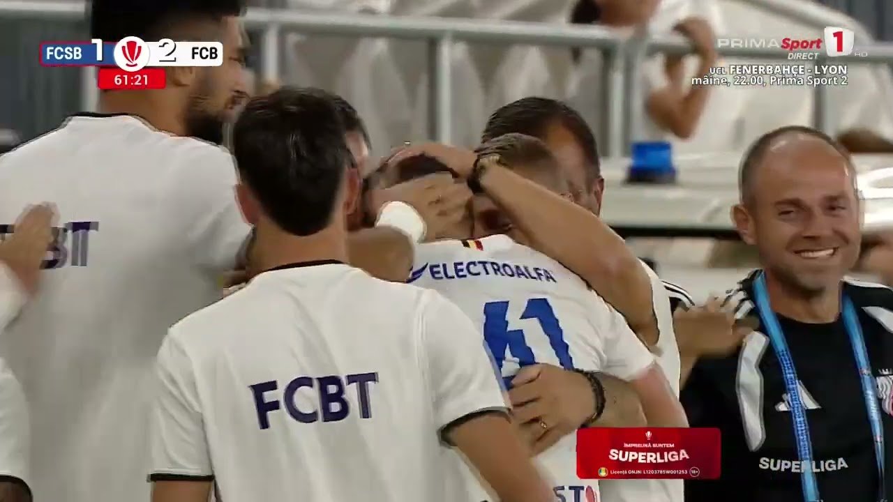 FCSB 1 - 2 Botoșani — 62' Andrei Dumiter