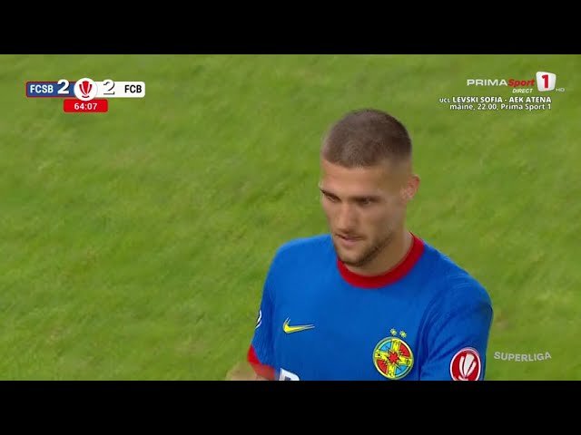 FCSB 2 - 2 Botoșani — 63' Daniel Bîrligea