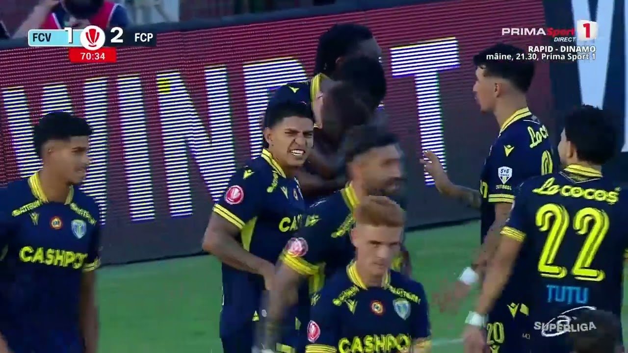 Voluntari 1 - 2 Petrolul Ploiești — 71' Breston Malula