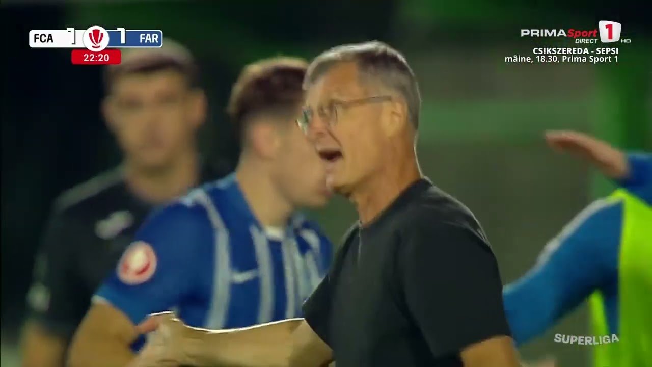 Argeș Pitești 1 - 1 Farul Constanța — 22' Eduard Radaslavescu