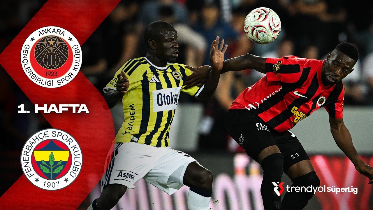Gençlerbirliği 2 - 1 Fenerbahçe — Full Highlights