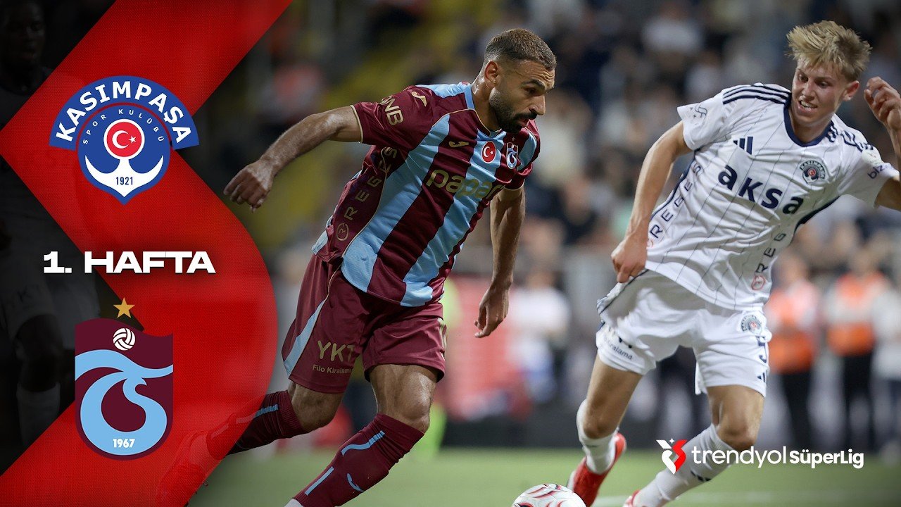Kasımpaşa 1 - 1 Trabzonspor — Full Highlights