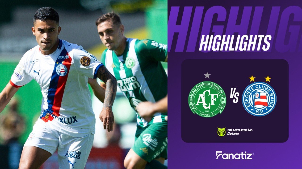 Chapecoense 3 - 3 Bahia — Full Highlights
