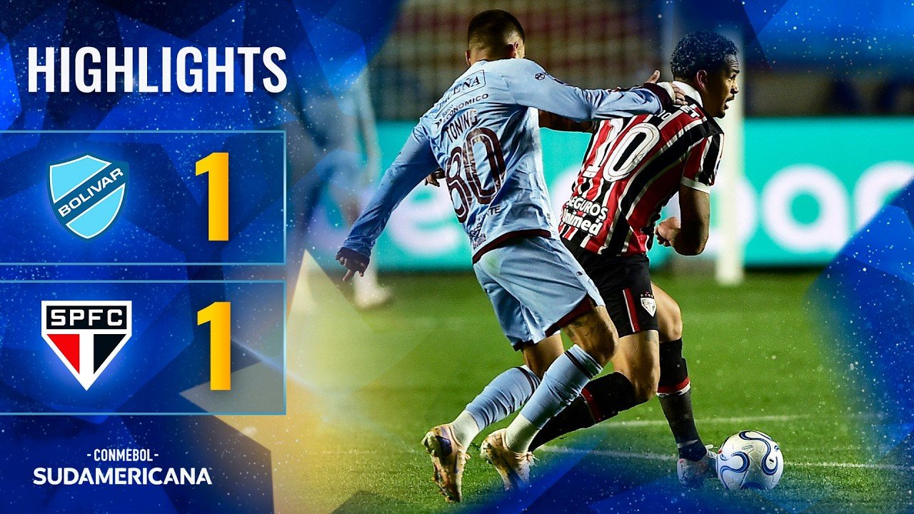 Bolívar 1 - 1 São Paulo — Full Highlights