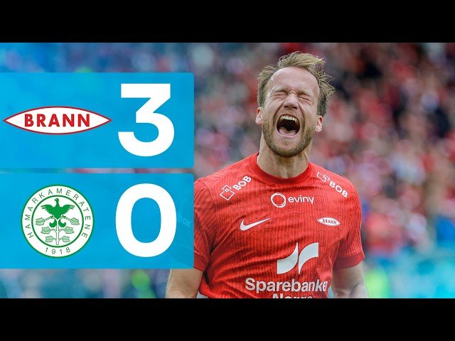 SK Brann 3-0 HamKam — Full Highlights