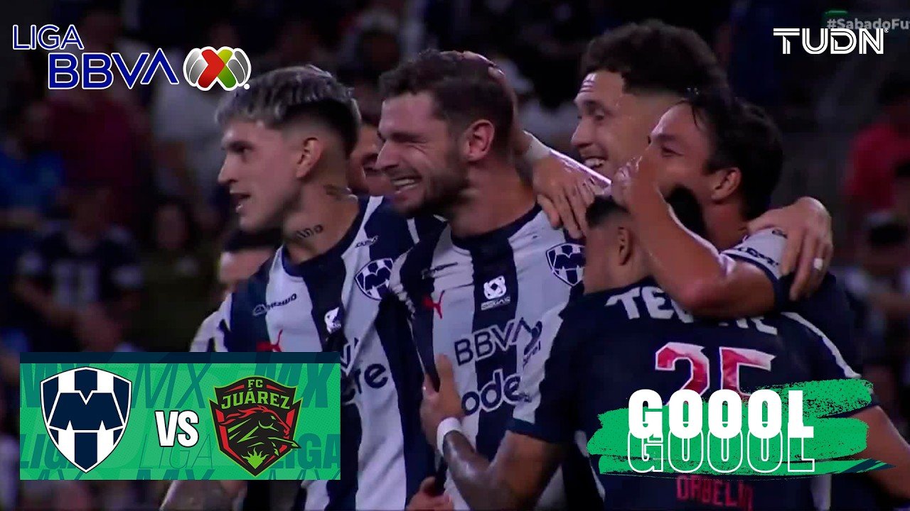 Monterrey 3 - 0 Juárez — 29' Hugo Cuypers