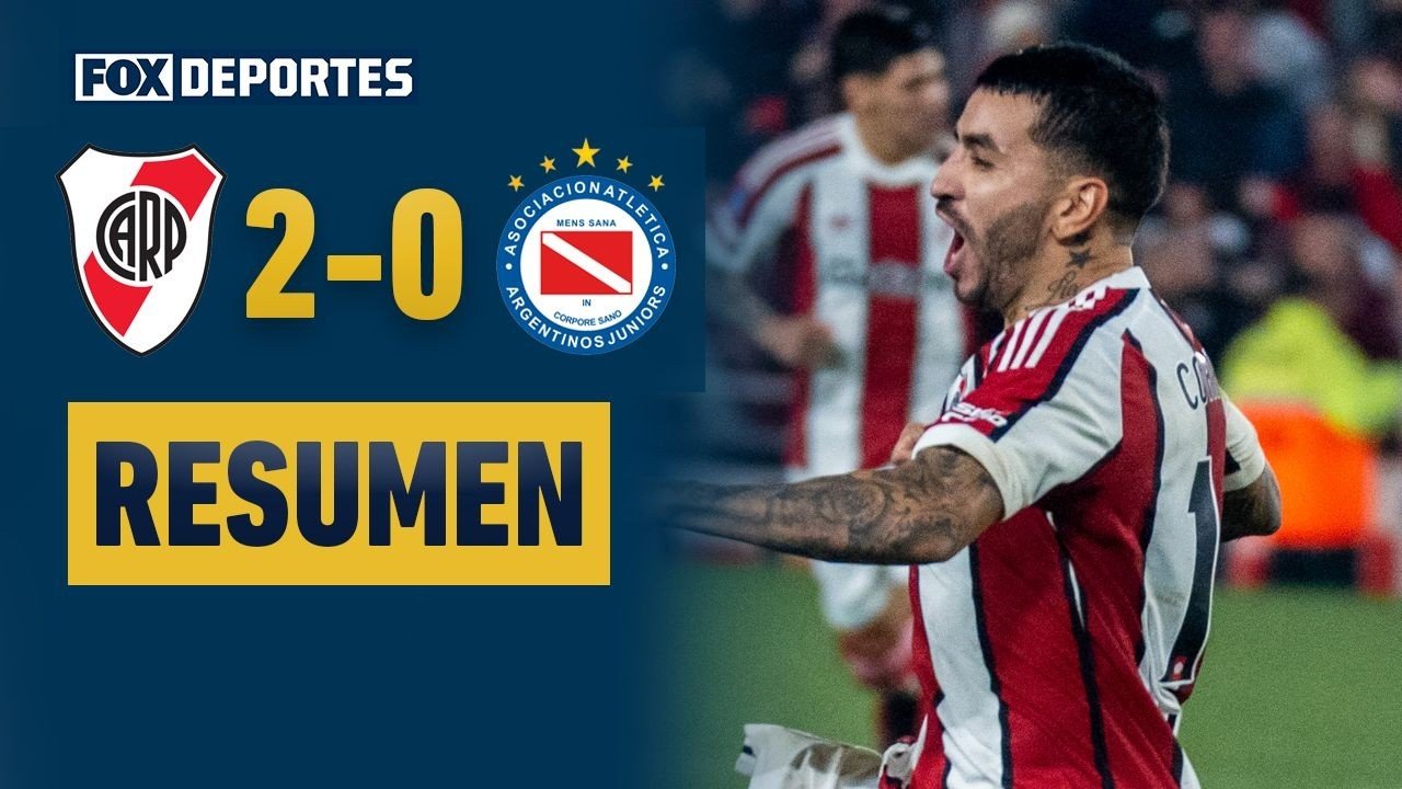 River Plate 2 - 0 Argentinos Jrs. — Full Highlights