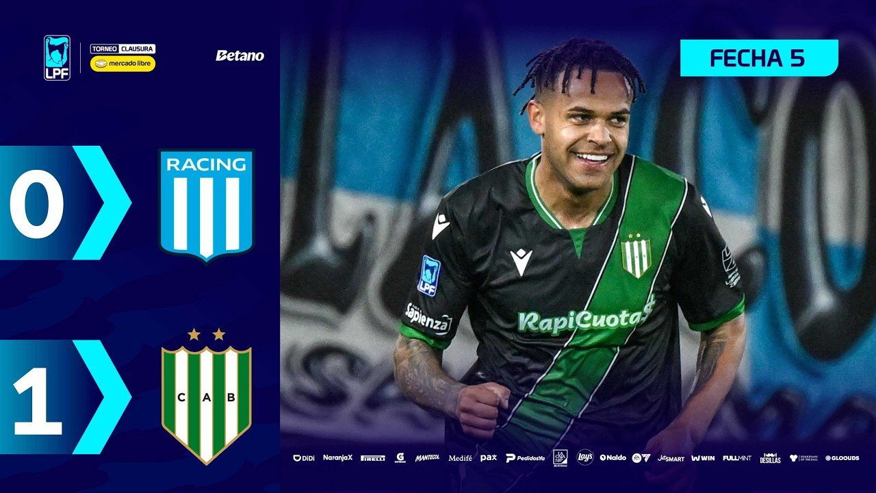 Racing 0 - 1 Banfield — Full Highlights