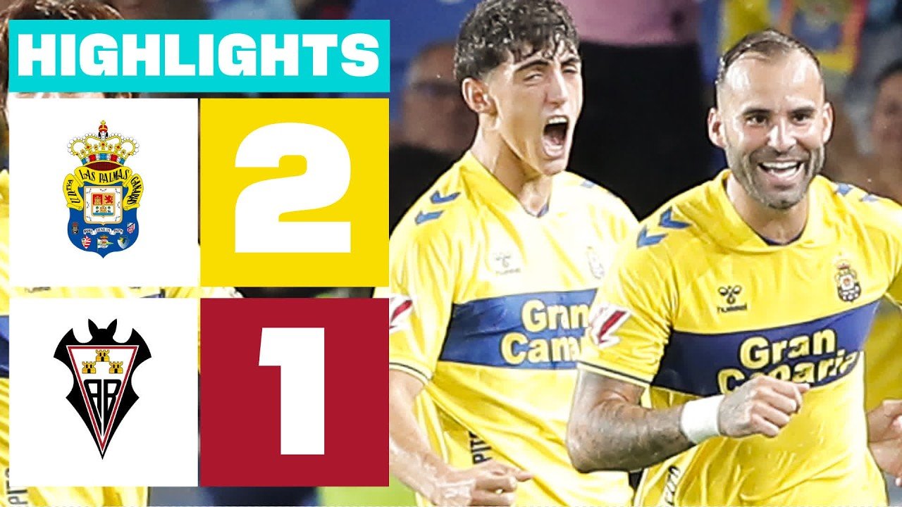 Las Palmas 2 - 1 Albacete — Full Highlights