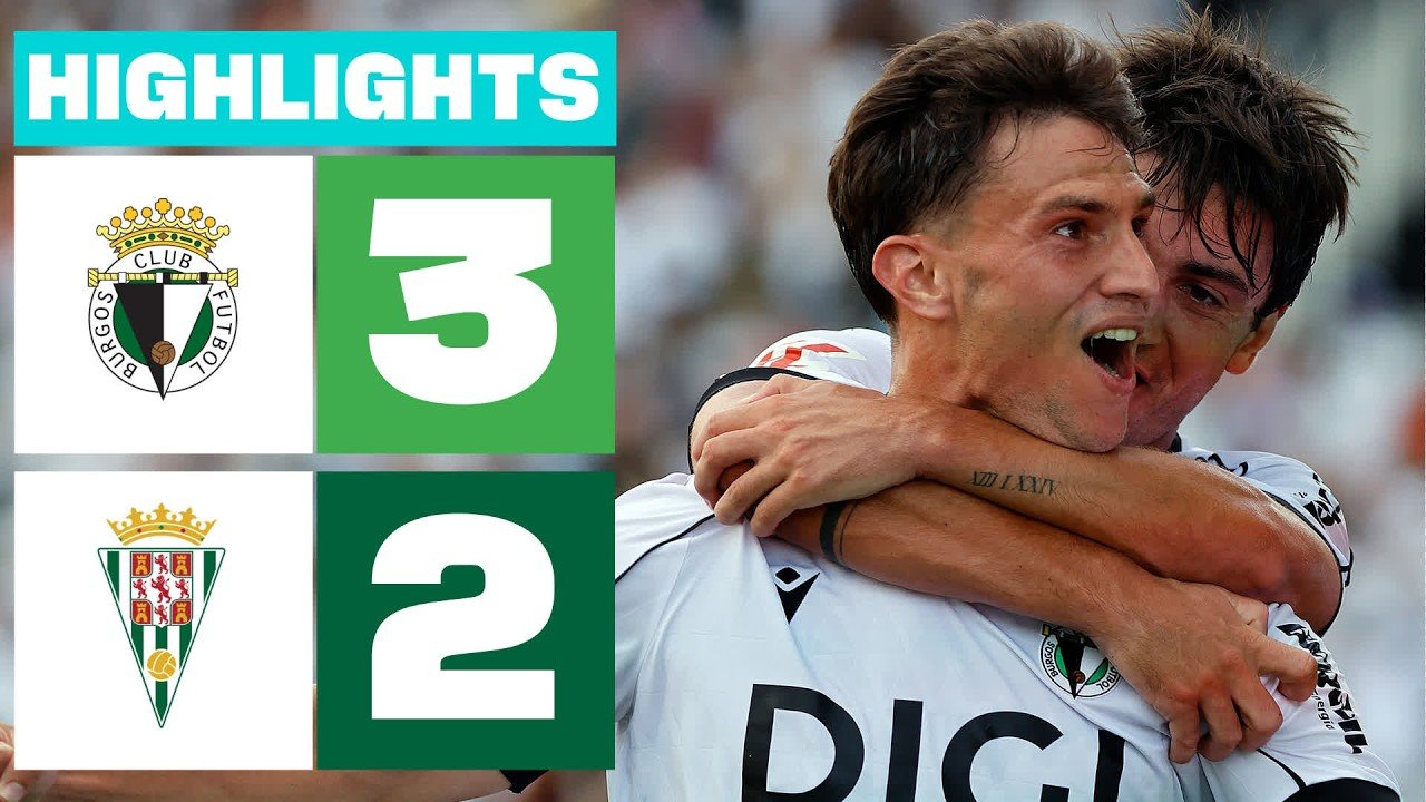 Burgos 3 - 2 Córdoba — Full Highlights