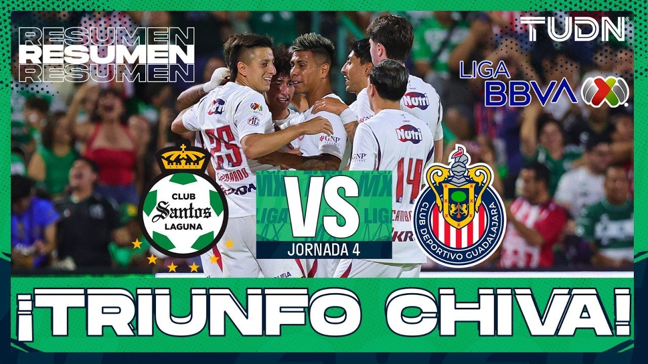 Santos 0 - 1 Guadalajara — Full Highlights