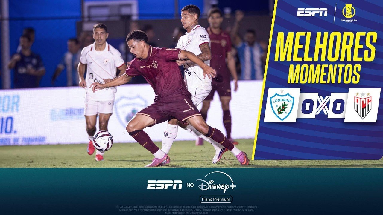 Londrina 0 - 0 Atlético-GO — Full Highlights
