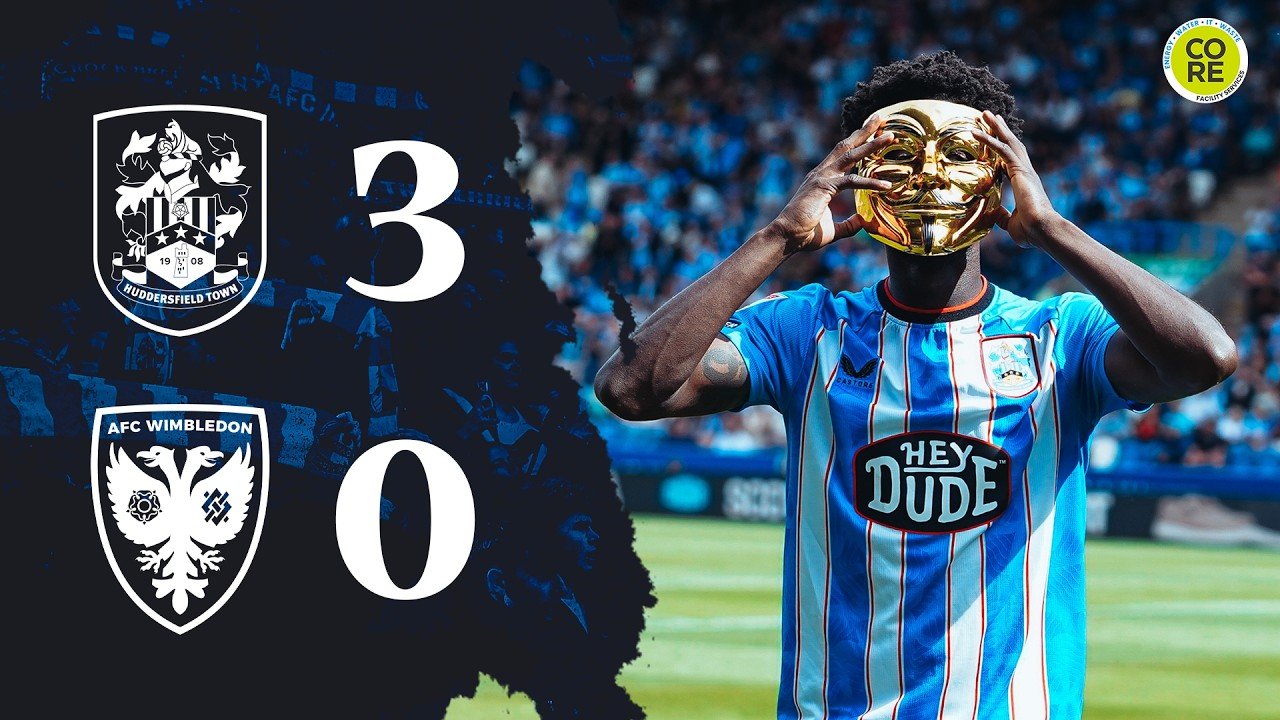 Huddersfield 3 - 0 Wimbledon — Full Highlights