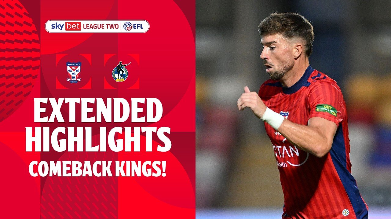 York 3 - 2 Bristol Rovers — Full Highlights