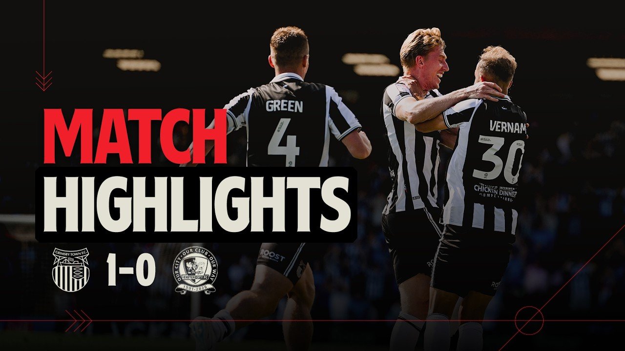 Grimsby 1 - 0 Exeter — Full Highlights