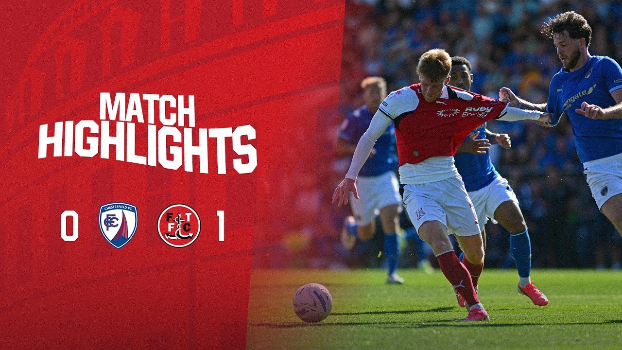 Chesterfield 0 - 1 Fleetwood — Full Highlights
