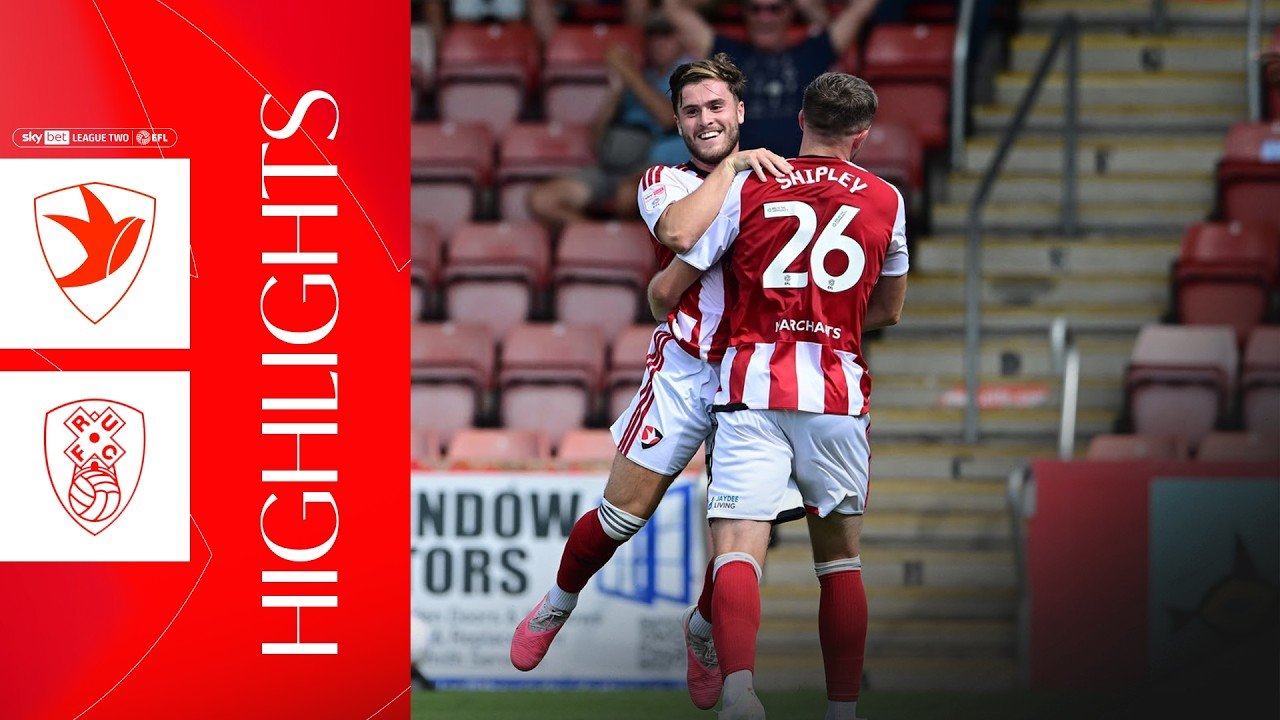 Cheltenham 2 - 1 Rotherham — Full Highlights