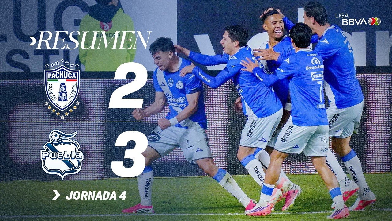 Pachuca 2 - 3 Puebla — Full Highlights
