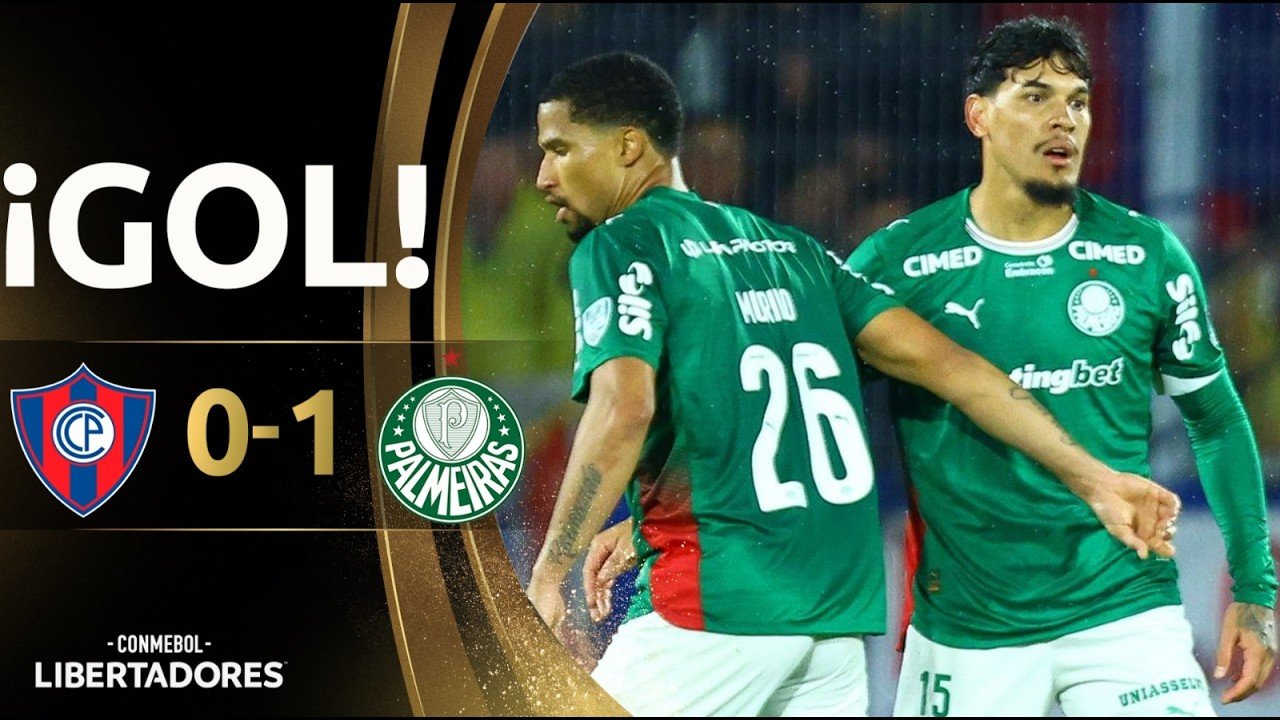 Cerro Porteño 0 - 1 Palmeiras — 41' Gustavo Gómez