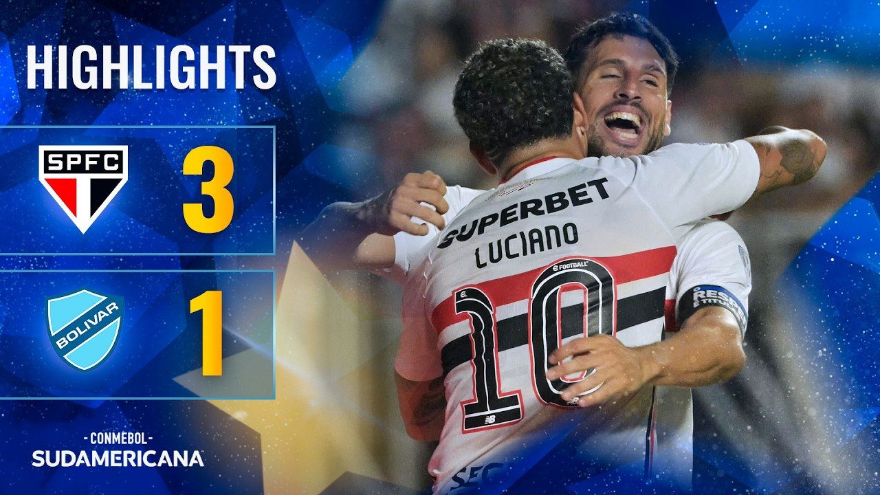 São Paulo 3 - 1 Bolívar — Full Highlights