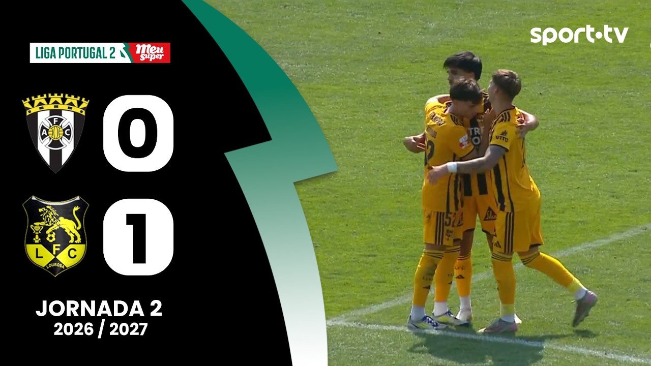 Amarante 0 - 1 Lusitânia — Full Highlights